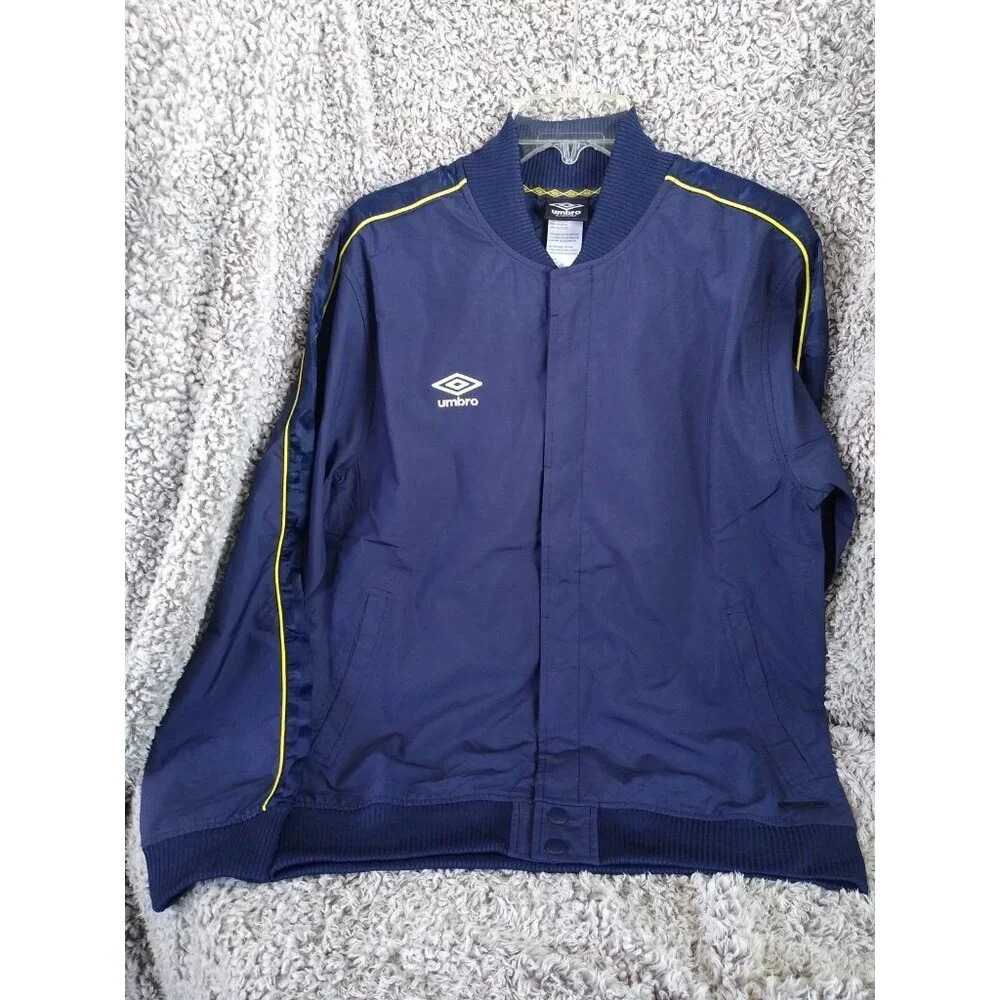 New mens umbro premier‎ league soccer jacket sz medium​